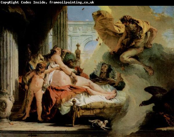 Giovanni Battista Tiepolo Danae und Zeus